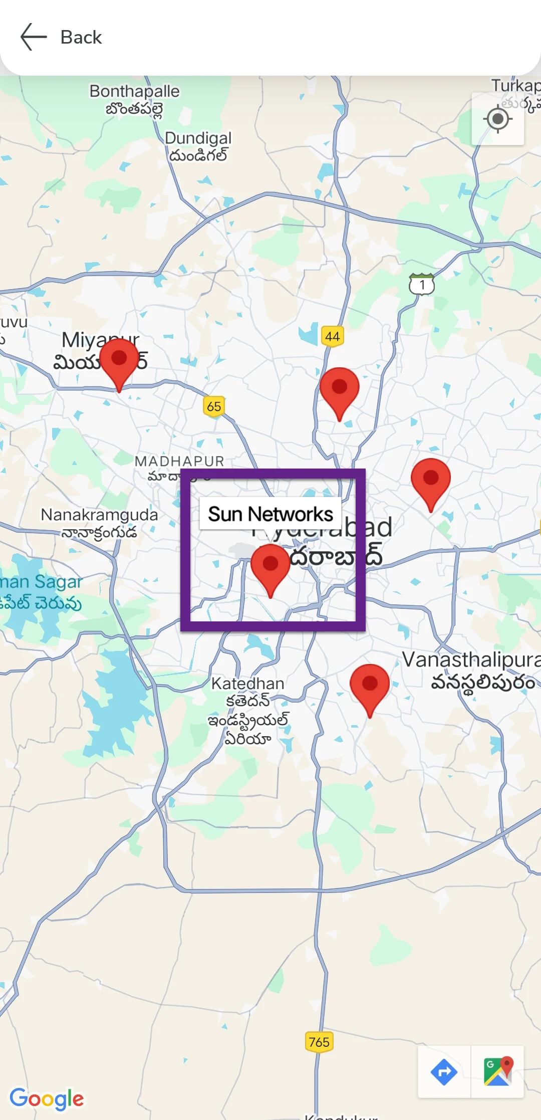 view customers on map 3