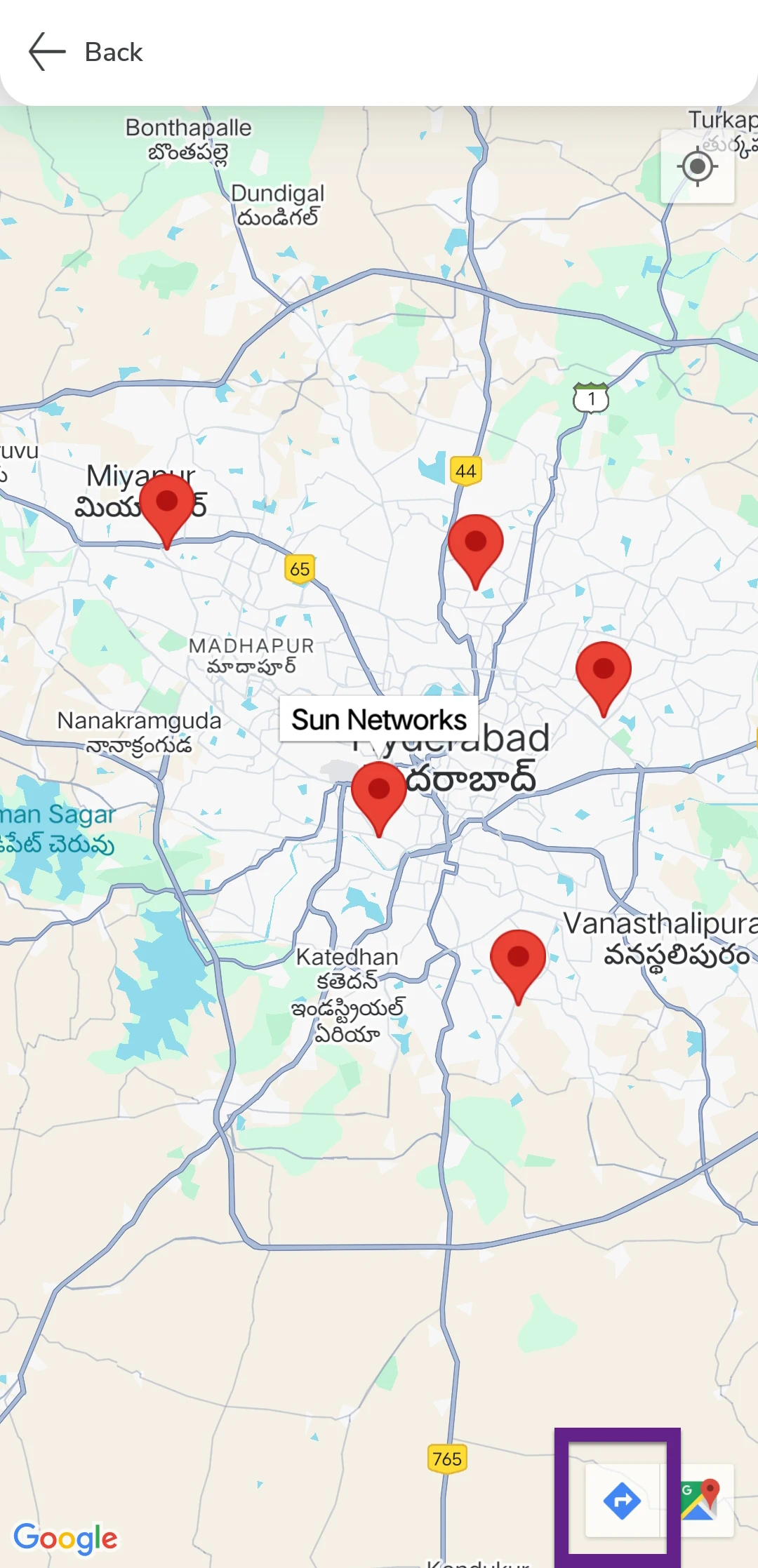 view customers on map 4