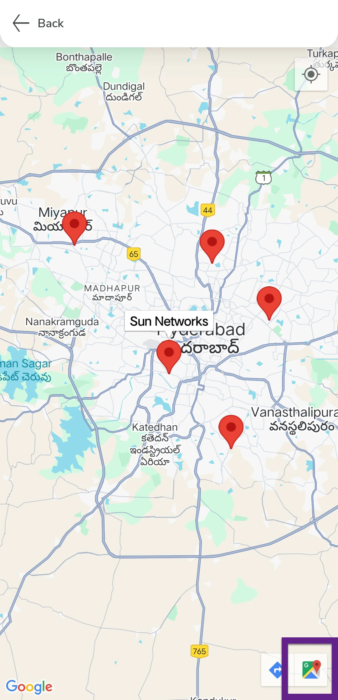 view customers on map 6